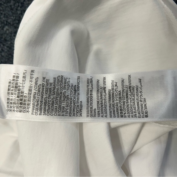 Balenciaga Oversized BB Logo Long Sleeve Shirt White/Black – Size L (Fits XXL) - Picture 12 of 15